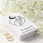 Jeu De Cartes main occulte et lune (Insitu (Mariage))