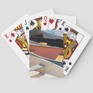 Jeu De Cartes Maine, Rockland. Bateaux colorés à Rockland