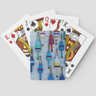 Jeu De Cartes Maine, Stonington, bouées décoratives de homard