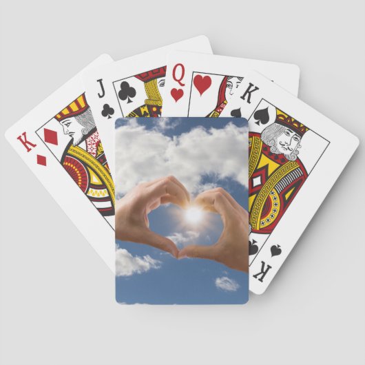 Jeu De Cartes Mains de l'amour (dos)