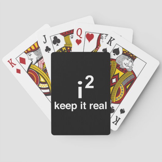 Jeu De Cartes Maintenez-le vrai (dos)
