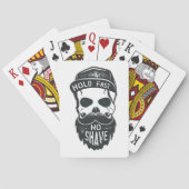 Jeu De Cartes Maintenir rapide sans raser (dos)