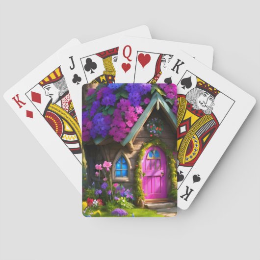 Jeu De Cartes Maison de fée (dos)