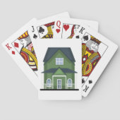 Jeu De Cartes Maison verte (dos)