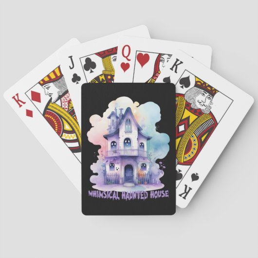 Jeu De Cartes Maison Whimsical Haunted (dos)