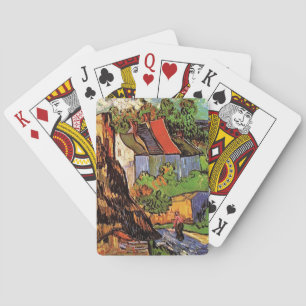 Jeu De Cartes Maisons à Auvers, Vincent van Gogh. Village
