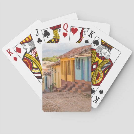 Jeu De Cartes Maisons résidentielles, Trinidad, Cuba (dos)