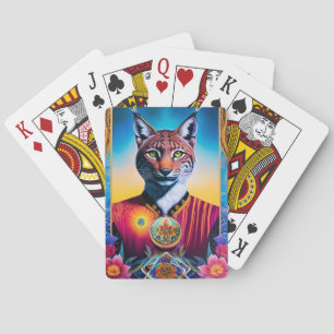 Jeu De Cartes Majestic Lynx Games Art Illustré Esprit Animal