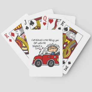 Jeu De Cartes Maladie de voiture humoristique