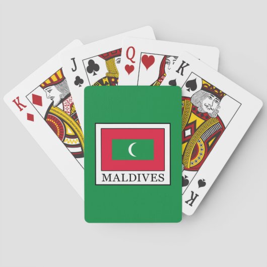 Jeu De Cartes Maldives (dos)