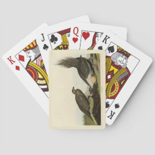 Jeu De Cartes (Male Fowl) des Plaines Audubon Birds of America