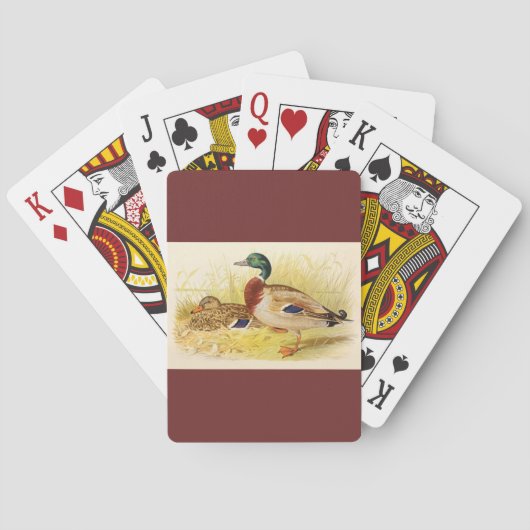 Jeu De Cartes Mallard Ducks Classic Playing Cards (dos)