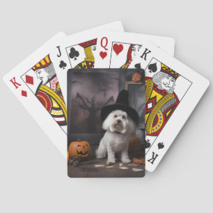 Jeu De Cartes Maltais Citrouille Halloween effroi