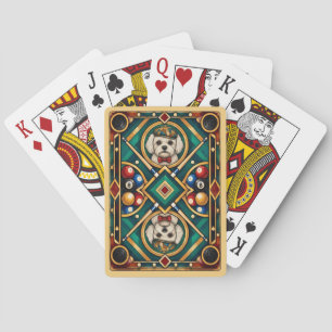 Jeu De Cartes Maltais, Mosaïque Géométrique