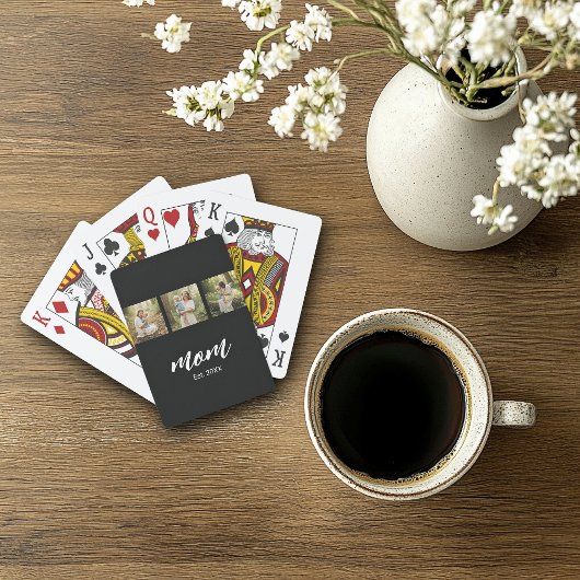 Jeu De Cartes Maman a établi le script moderne 3 Photo