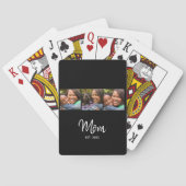 Jeu De Cartes Maman a établi un script noir 3 Photo (dos)