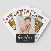 Jeu De Cartes Maman a établi un script photo noir (dos)