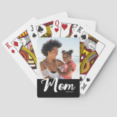 Jeu De Cartes Maman a établi un script photo noir (dos)