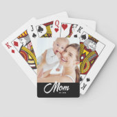 Jeu De Cartes Maman a établi un script photo noir (dos)