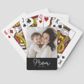 Jeu De Cartes Maman a établi un script photo noir (dos)
