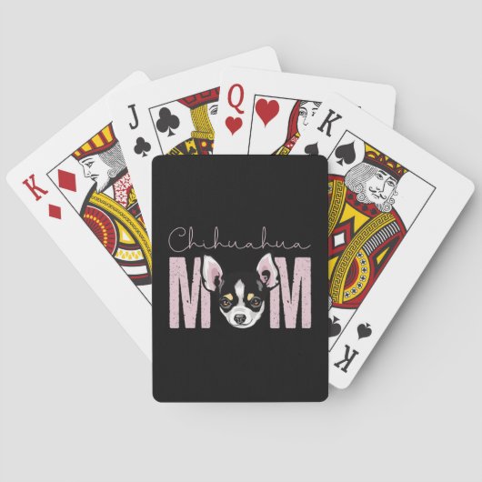 Jeu De Cartes Maman de Chihuahua (dos)