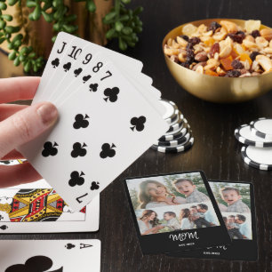 Jeu De Cartes Maman Établie, Cartes de Poker 3 Photos