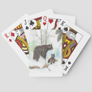 Jeu De Cartes Maman ours et bébé