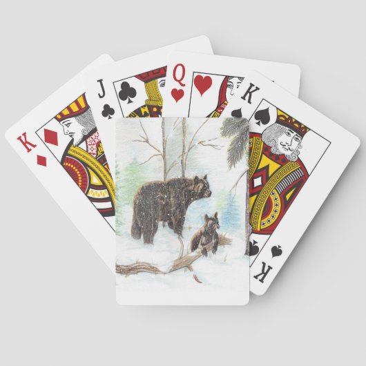 Jeu De Cartes Maman ours et bébé (dos)