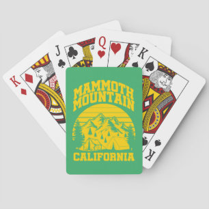 Jeu De Cartes Mammoth Mountain, Californie