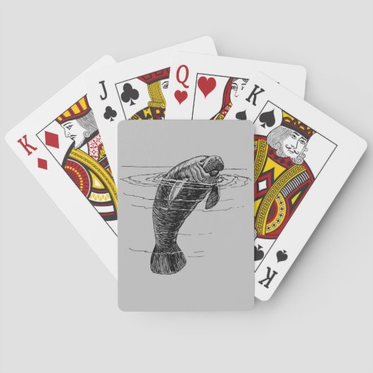 Jeu De Cartes Manatee jouer aux cartes (dos)