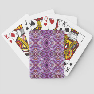 Jeu De Cartes Mandala graphique rose