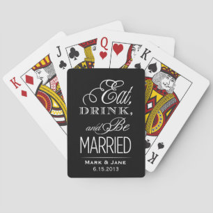 Jeu De Cartes Mangez, Buvez et Soyez Mariés