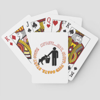 JEU DE CARTES MANGEZ DES CHÈQUES D'ALIMENTATION SOMMEIL - MA VIE
