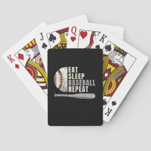 Jeu De Cartes Mangez Sleep Baseball Répéter Funny Baseball Playe