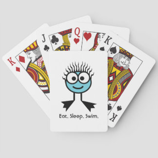 Jeu De Cartes Mangez. Sommeil. Bain