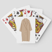 Jeu De Cartes Manteau Long Printemps (dos)