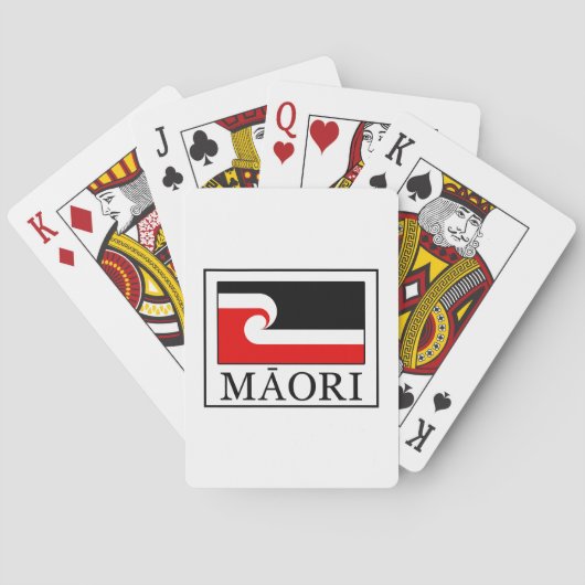 Jeu De Cartes Maori (dos)