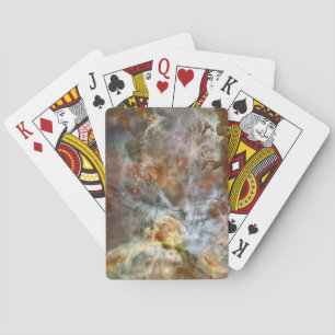 Jeu De Cartes Marbre en pastel dans la nébuleuse de Carina