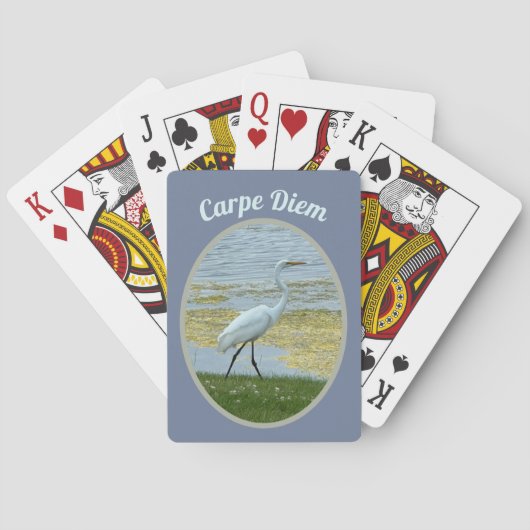 Jeu De Cartes Marche du lac Egret (dos)