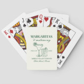 Jeu De Cartes Margaritas & Mariage Bachelorette Week-end (dos)