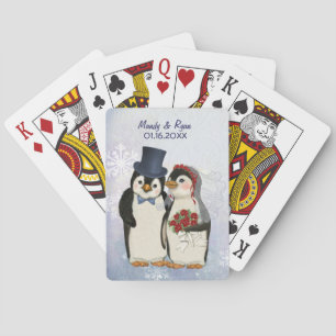 Jeu De Cartes Mariage de pingouin - Personnaliser