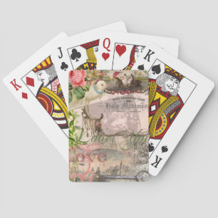 Jeu De Cartes Mariage élégant Antique Mariage Vintage