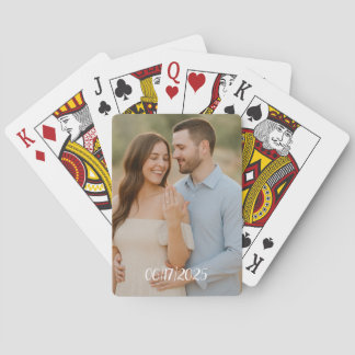 Jeu De Cartes Mariage personnalisé Favoriser la lecture des cart