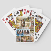 Jeu De Cartes Mariage Photo Collage Keepsaké Jouer des cartes (dos)