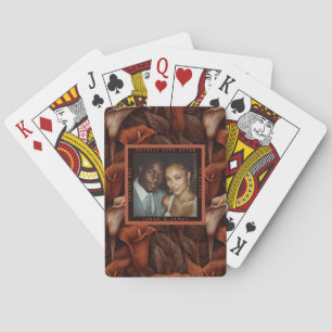 Jeu De Cartes Mariage Tropical Esthétique aux Lys Calla Radieux