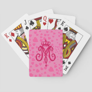 Jeu De Cartes Marie Antoinette Monogramme ~ Jouer aux cartes