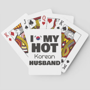 Jeu De Cartes Marié Hot Corée Homme J'Aime Mon Mari Coréen Chaud