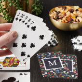 Jeu De Cartes marine monogrammée (In Situ)