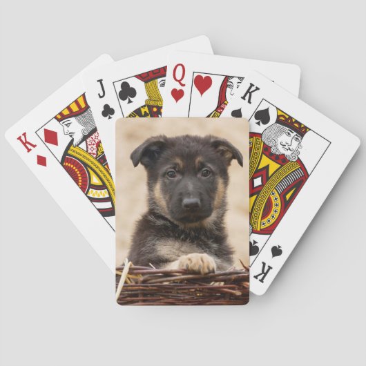 Jeu De Cartes Marionnette allemande en panier (dos)