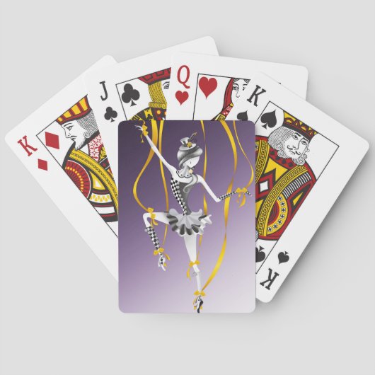 Jeu De Cartes Marionnette clown Ballerina (dos)